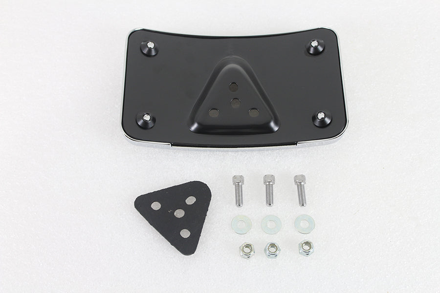 Curved Laydown License Plate Frame