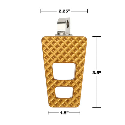 Thrashin Supply Co. | P-54 Footpegs - 2.25" | Front/Rear | Dyna / FXR / Sportster / Softail / Touring