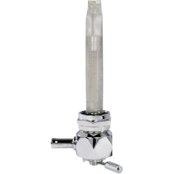 Pingel | Series 1000 Hex Fuel Valve - Diamond Chrome - 22 mm