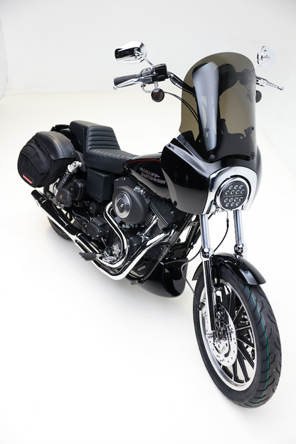 Recurved Tinted Windshield for Harley-Davidson FXDXT T-SPORT