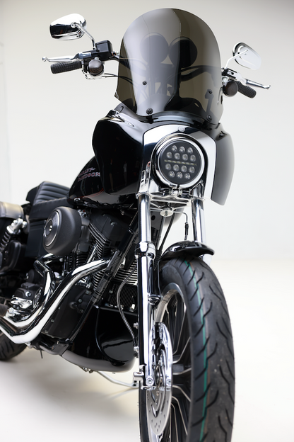 Recurved Tinted Windshield for Harley-Davidson FXDXT T-SPORT
