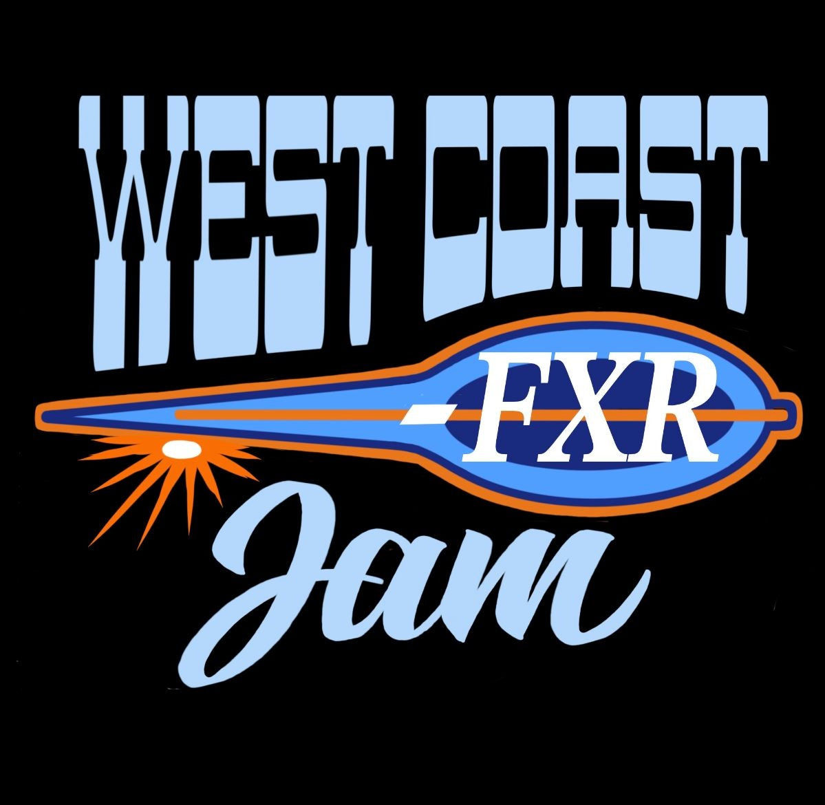 2024 West Coast FXR Jam Men's FXR Bazaar Short Sleeve T-Shirt